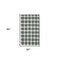 Edge Collections - 5' X 7' - Gray - Artisan Plaid Hand Tufted Area Rug - 1 Piece
